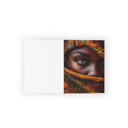 Ethnic Greeting Cards - Set of 8/16/24, Cultural Art Cards, Unique Stationery for Special Occasions, Inspired by Heritage