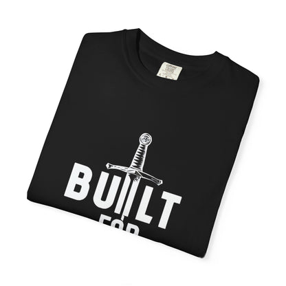 Battle-Ready Unisex T-shirt - Built for Battle - Casual Wear, Fitness, Gift for Warriors, Encouragement, Everyday Comfort