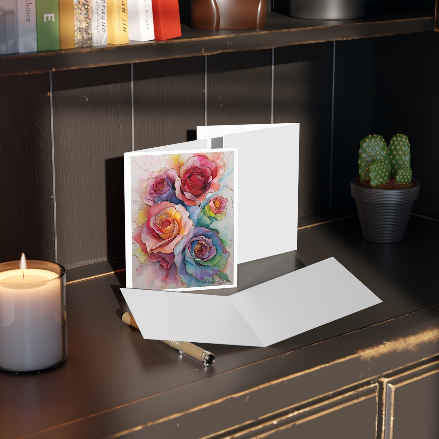 Colorful Floral Greeting Cards Set - Perfect for Birthdays, Weddings, Anniversaries, Thank You Notes, and Special Occasions