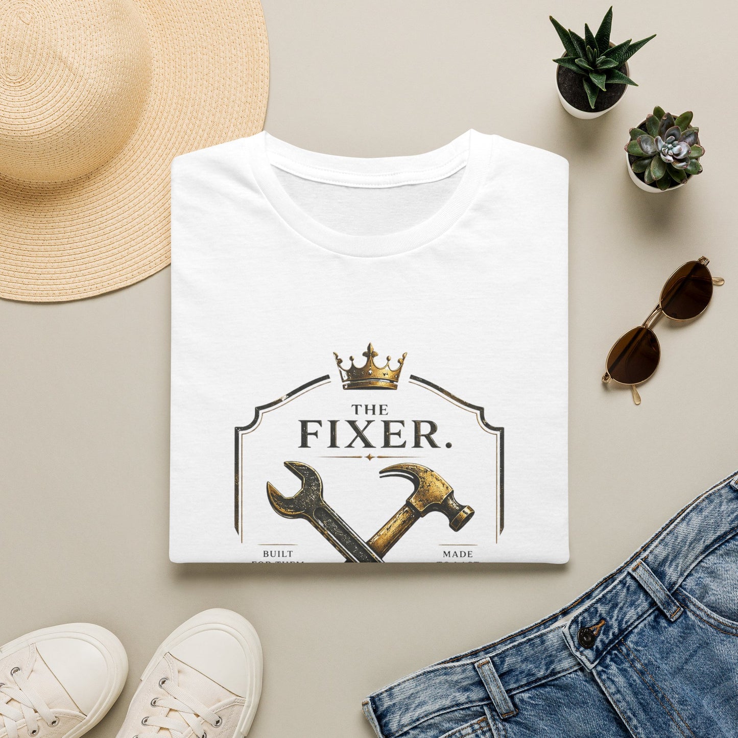 The Fixer Builder Dad T‑Shirt – Proud Handy Dad Gift