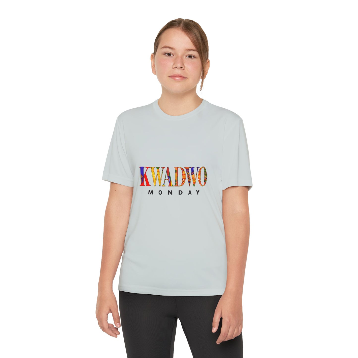 Youth Competitor T-Shirt, Fun Youth Tee, Kwadwo Monday Graphic Tee, Kids Casual Top, Gift for Kids, Birthday Shirt