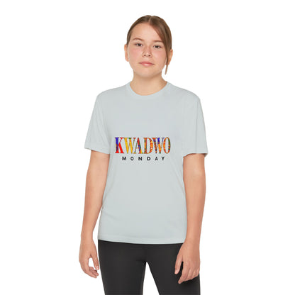 Youth Competitor T-Shirt, Fun Youth Tee, Kwadwo Monday Graphic Tee, Kids Casual Top, Gift for Kids, Birthday Shirt