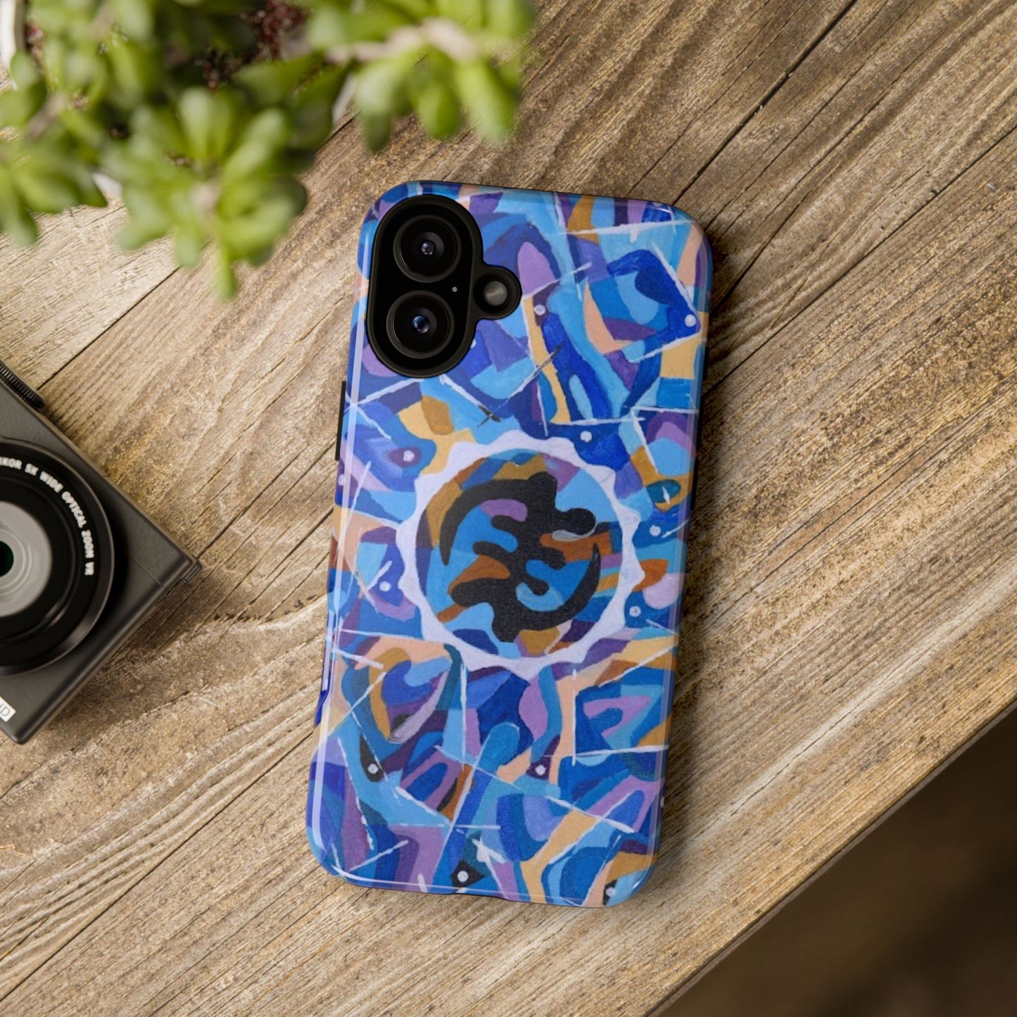 Artistic Phone Case, Colorful Tough Case for iPhones, Trendy Phone Cover, Unique Phone Protector, Gift for Art Lovers, Modern Phone [...]