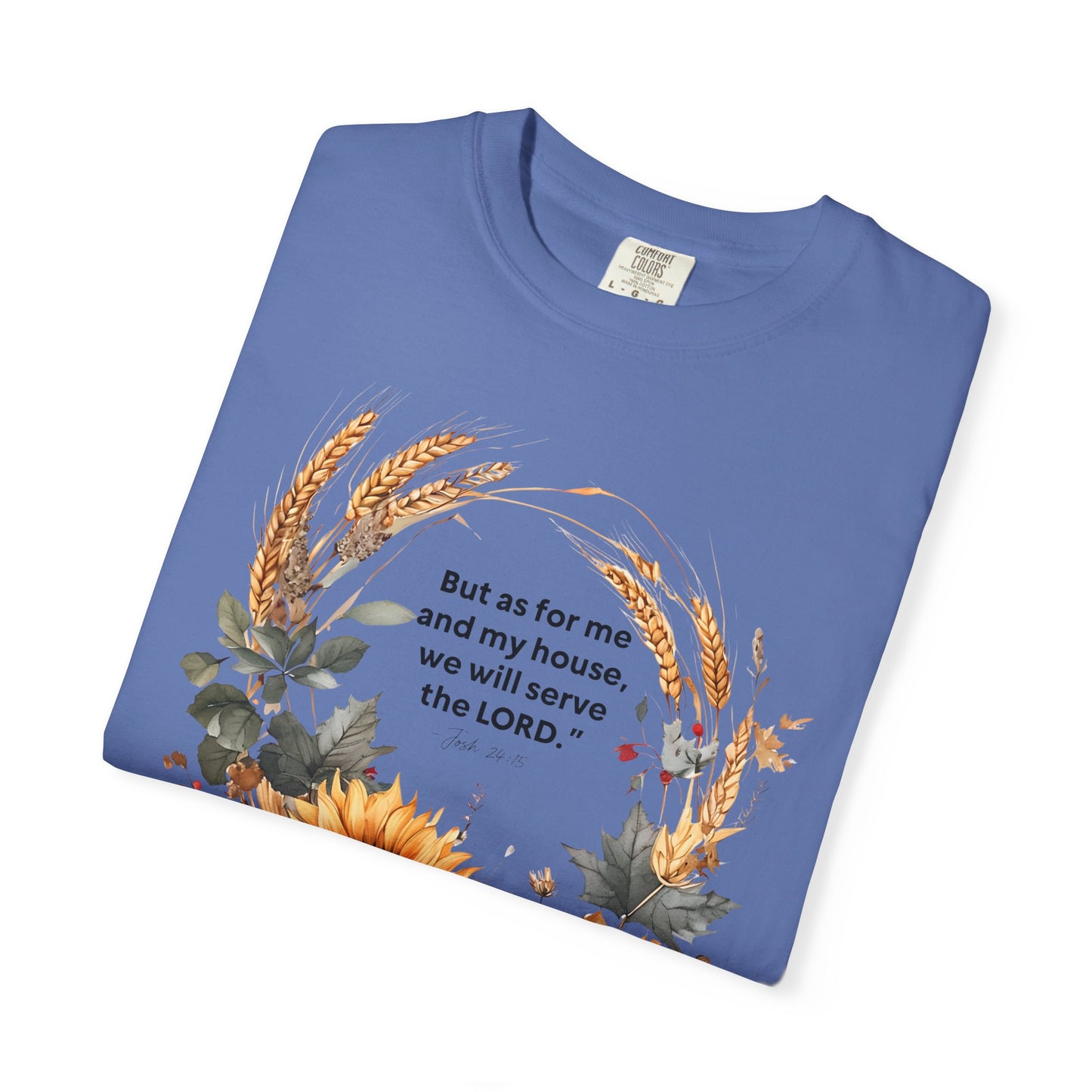 Fall-Inspired Unisex T-Shirt - 'But as for me and my house we will serve the LORD' - Autumn Apparel, Seasonal Gift, Christian Tshirt, [...]