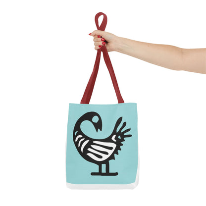 Artistic Tote Bag with Unique Swan Design, Eco-Friendly Grocery Bag, Stylish Beach Bag, Gift for Bird Lovers, Travel Tote