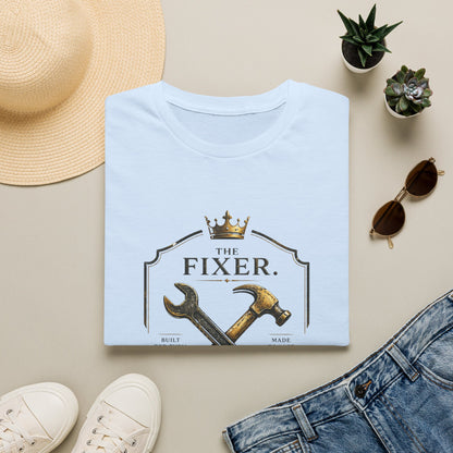 The Fixer Builder Dad T‑Shirt – Proud Handy Dad Gift