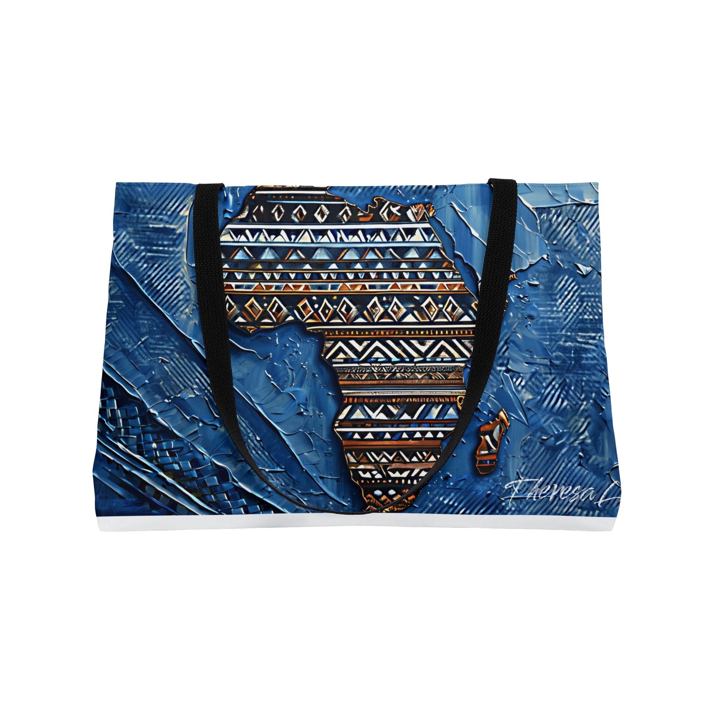 African Print Weekender Tote Bag, Stylish Travel Bag, Eco-Friendly Beach Bag, Fashionable Gym Tote, Unique Gift for Travelers