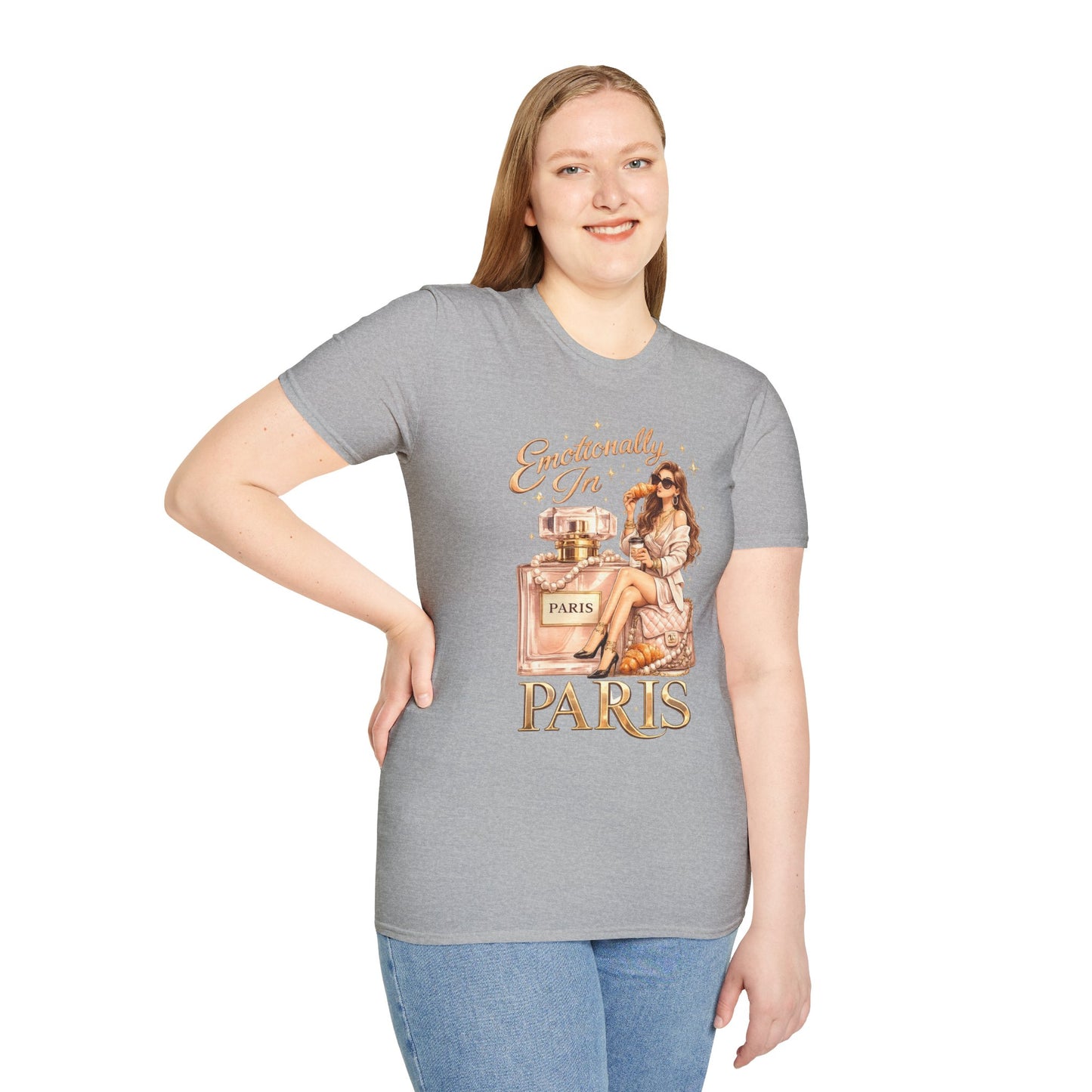 Emotionally in Paris Unisex T-Shirt