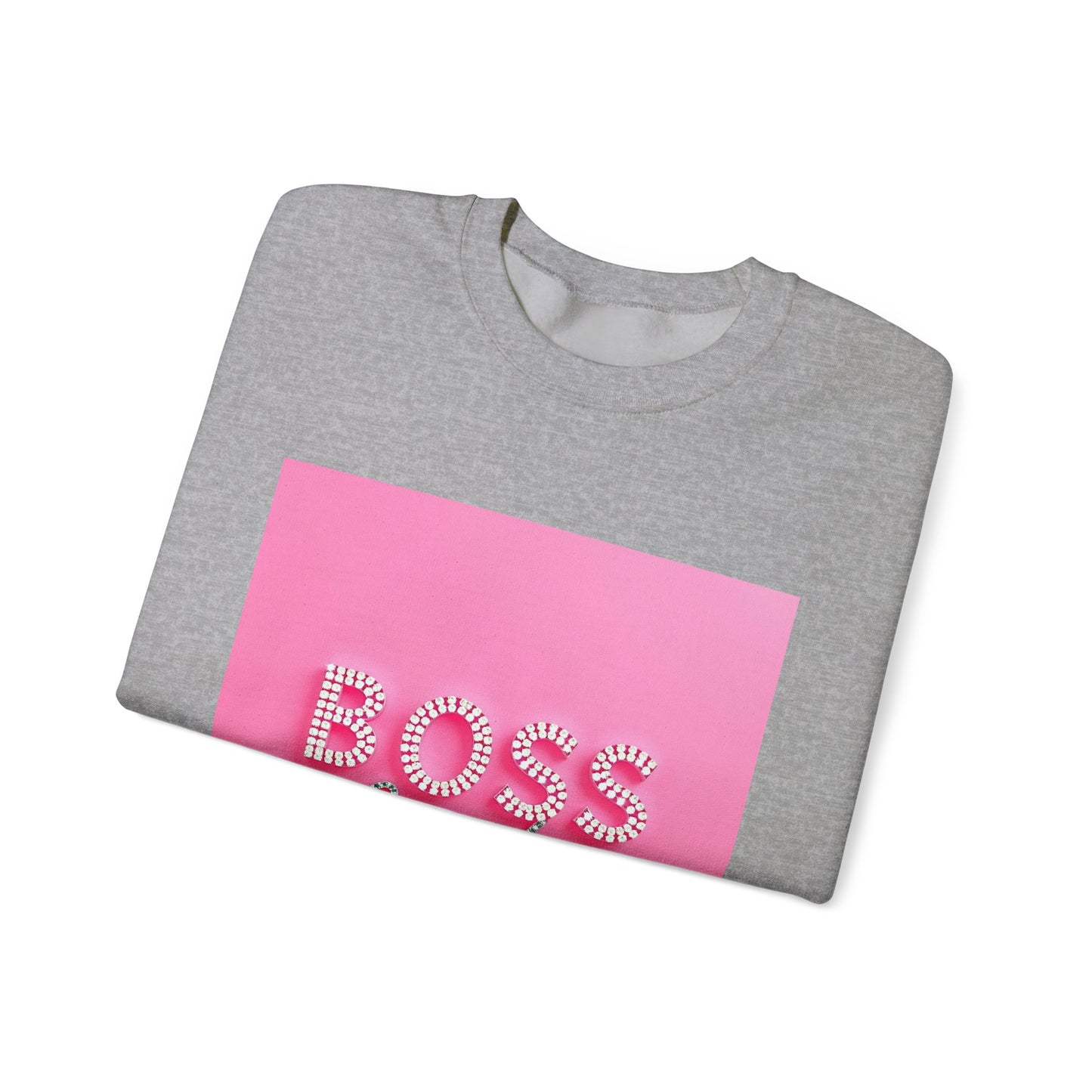 Boss Lady Crewneck Sweatshirt | Stylish Gift for Bosses, Empowering Apparel, Women's Fashion, Cozy Outfit, Motivational Apparel
