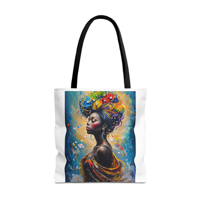 Vibrant Art Tote Bag, Stylish Eco-Friendly Grocery Bag, Elegant Gift for Art Lovers, Fashionable Daily Use, Perfect for Festivals