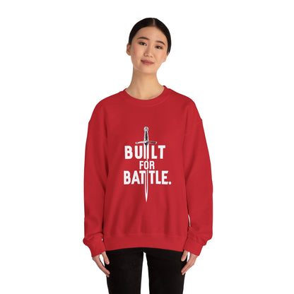 Battle Ready Sweatshirt - Unisex Heavy Blend Crewneck, Casual Comfort, Unique Gift for Gamers, Stylish Streetwear, Perfect for Parties