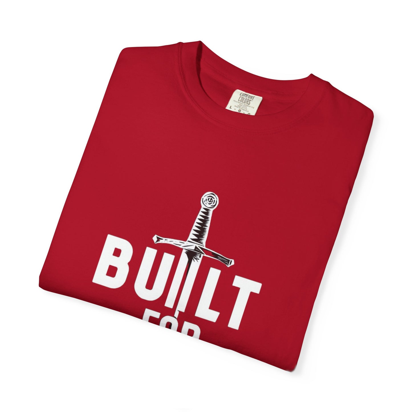 Battle-Ready Unisex T-shirt - Built for Battle - Casual Wear, Fitness, Gift for Warriors, Encouragement, Everyday Comfort