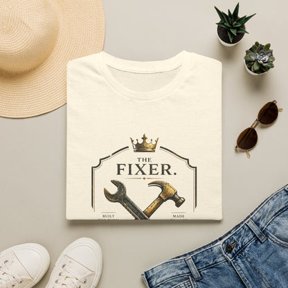 The Fixer Builder Dad T‑Shirt – Proud Handy Dad Gift