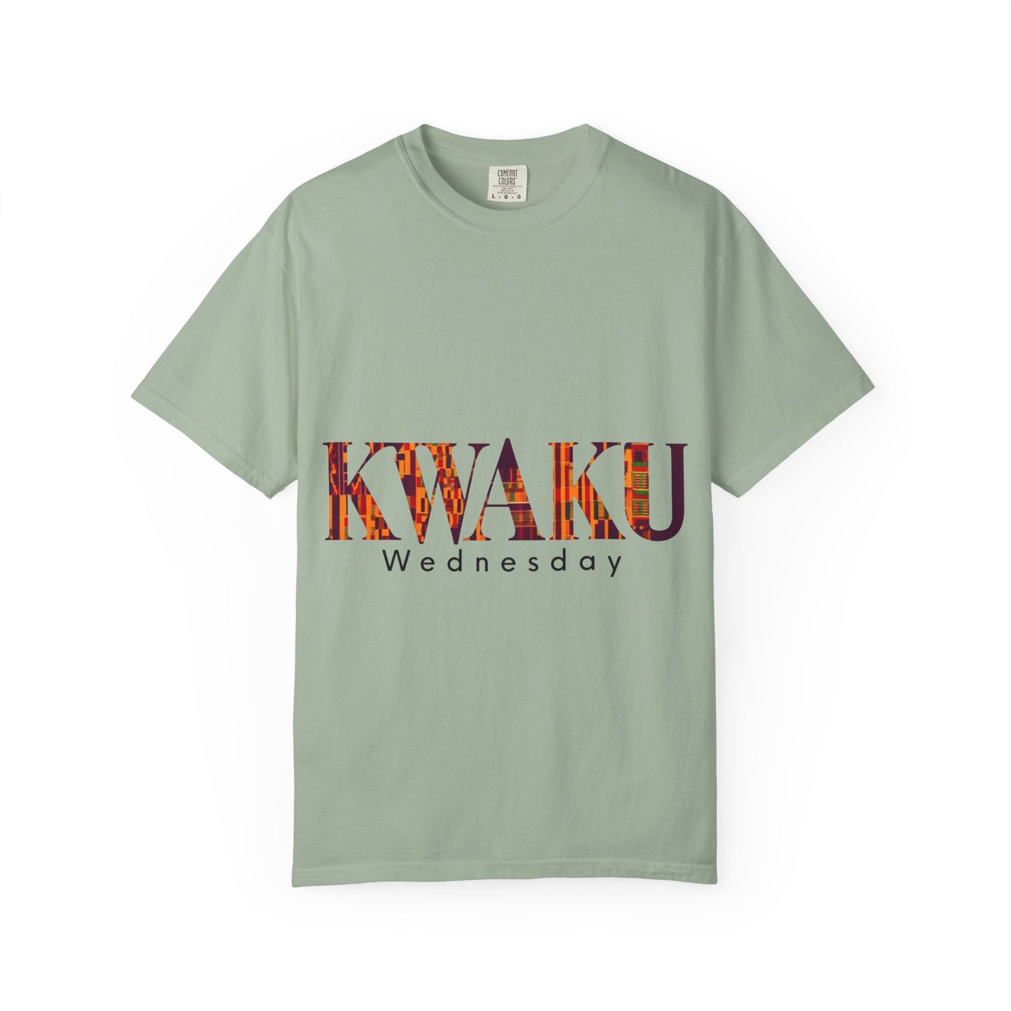 Garment-Dyed Unisex T-Shirt - Kwaku Wednesday Inspired Tee, Casual Fashion, Everyday Wear, Unique Gift, Cultural Celebration
