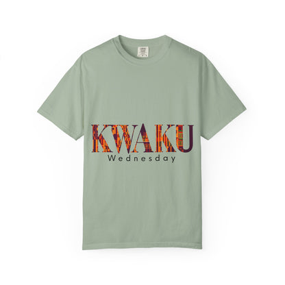 Garment-Dyed Unisex T-Shirt - Kwaku Wednesday Inspired Tee, Casual Fashion, Everyday Wear, Unique Gift, Cultural Celebration