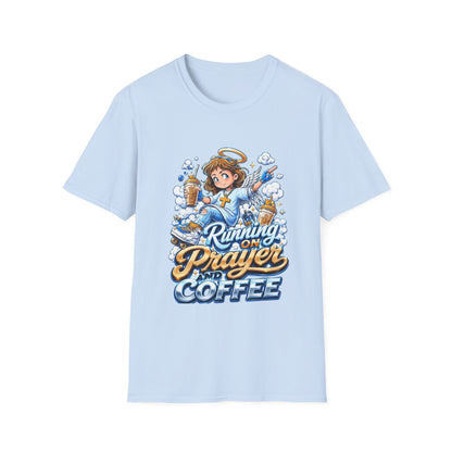 Running on Prayer and Coffee T-Shirt
