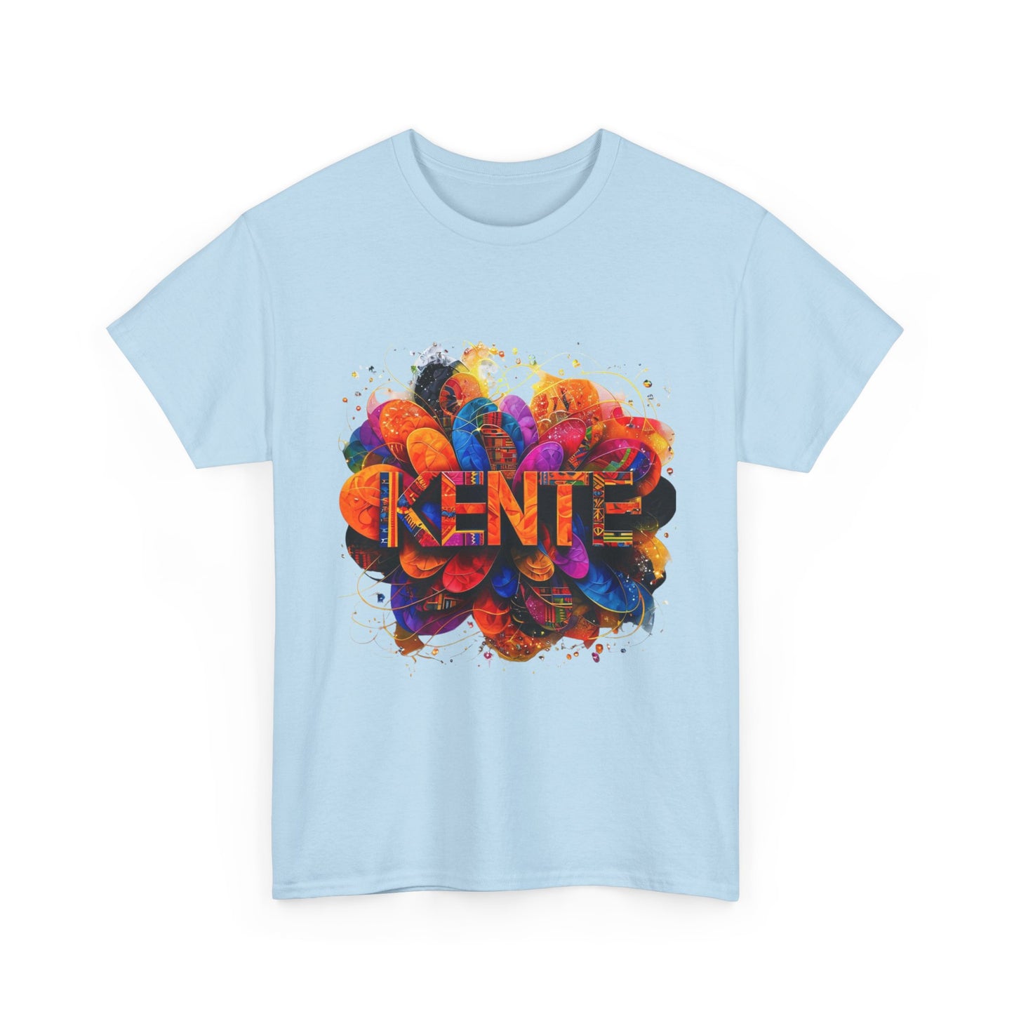 Vibrant Artistic Expression Tee - Unisex Cotton T-Shirt, Casual Wear, Gift for Art Lovers, Bright Design, Everyday Style