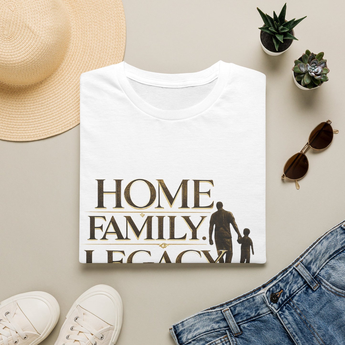 Home. Family. Legacy. T‑Shirt