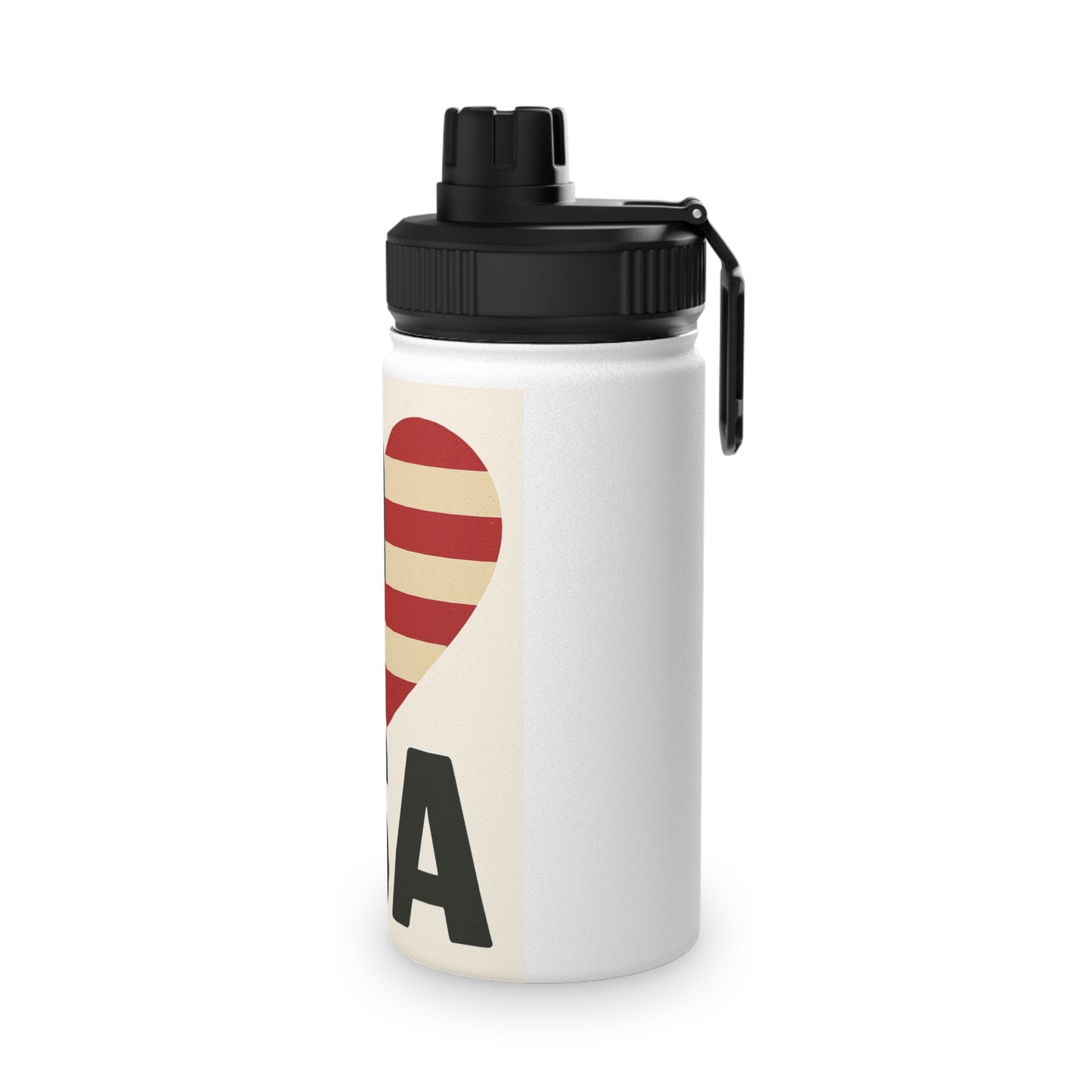 Stainless Steel Water Bottle, Sports Lid