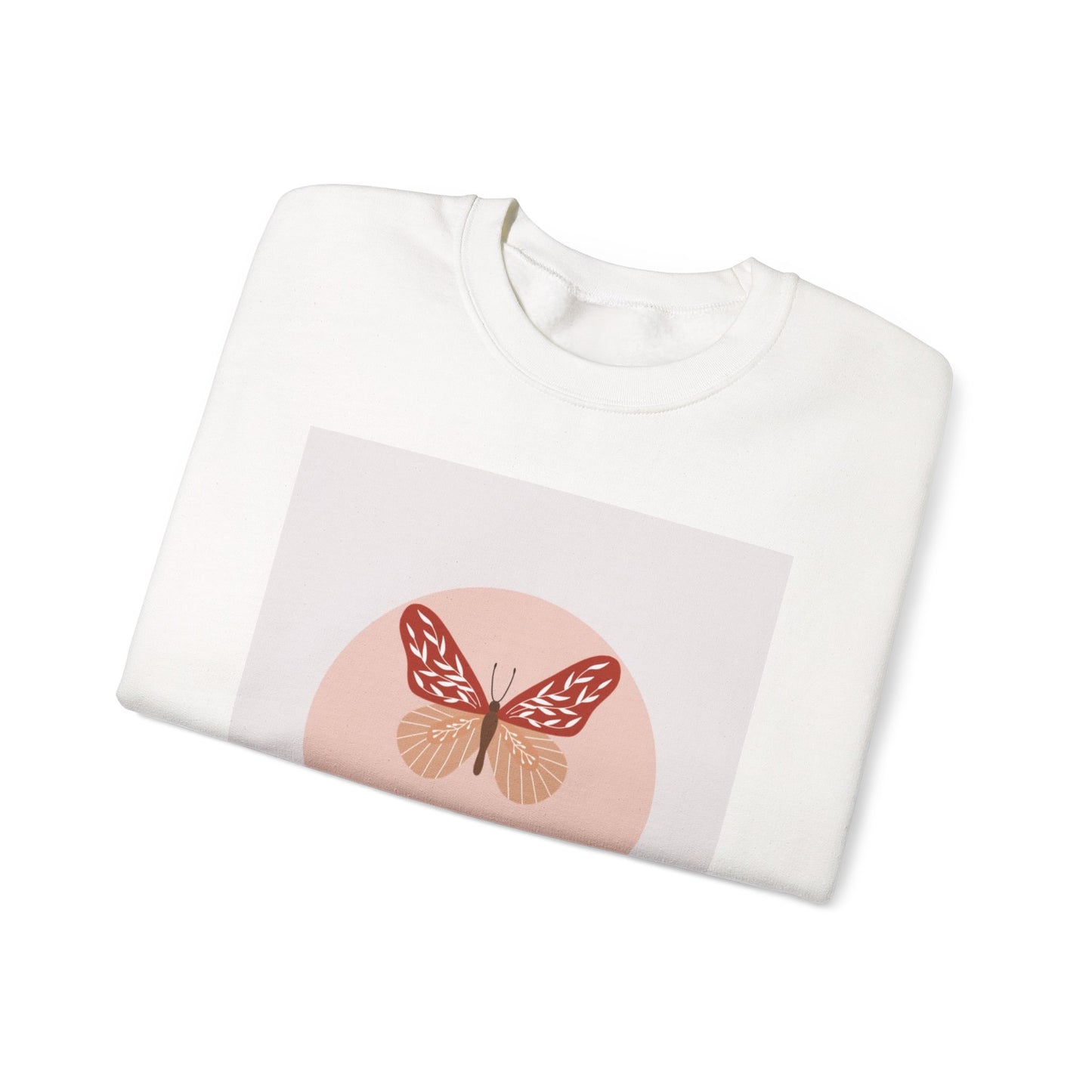 Butterfly Graphic Sweatshirt - Anointed & Unapologetic, Cozy Apparel, Gift for Her, Inspirational Fashion, Fall Outfit