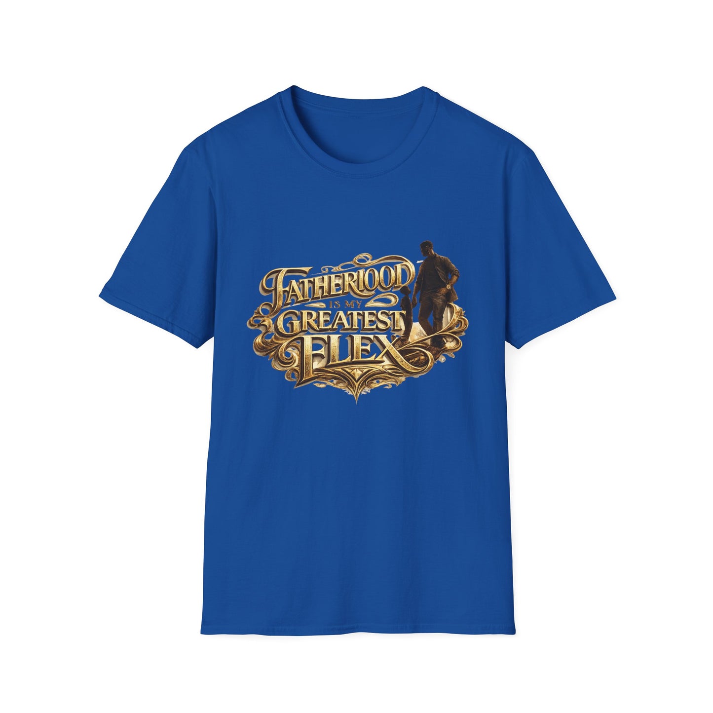 Fatherhood Is My Greatest Flex T-Shirt — Dad Appreciation Gift