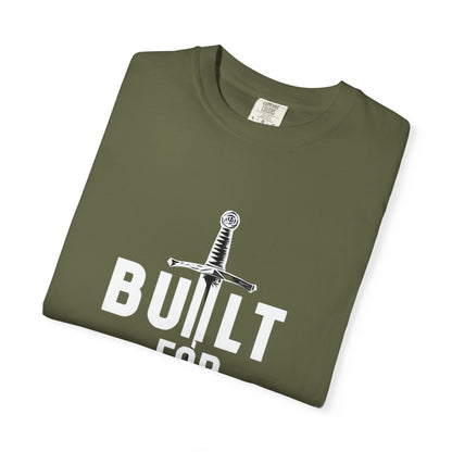Battle-Ready Unisex T-shirt - Built for Battle - Casual Wear, Fitness, Gift for Warriors, Encouragement, Everyday Comfort