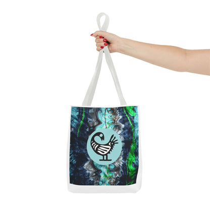 Artistic Tote Bag with Unique Print, Eco-friendly Shopping Bag, Fashionable Beach Tote, Reusable Grocery Bag, Stylish Everyday Carryall