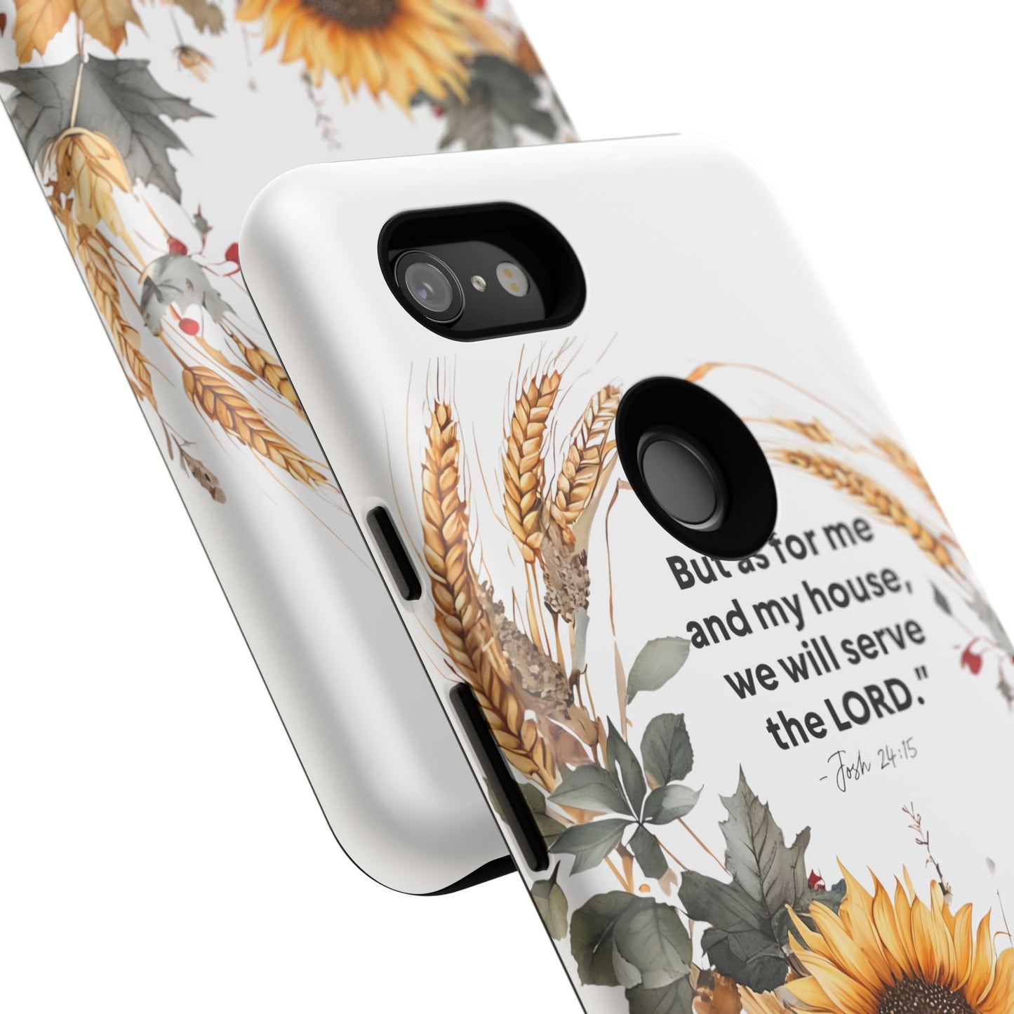 Fall-Themed Phone Case, Cozy Autumn Decor, Inspirational Quote, Pumpkin Design, Gift for Him or Her