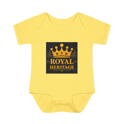 Royal Heritage Infant Bodysuit, Cute Baby Onesie, Newborn Gift, Baby Shower Outfit, Crown Theme Baby Apparel