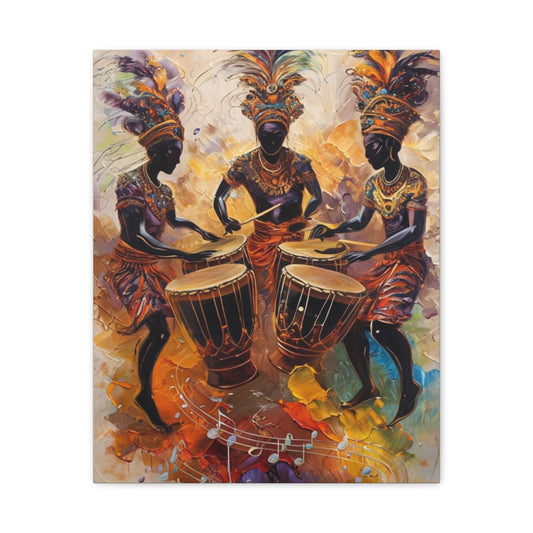 Artistic Drumming Canvas Wall Art, Vibrant Music-Themed Decor, Ideal Gift for Music Lovers, Home Decoration, Festival Wall Hanging, [...]