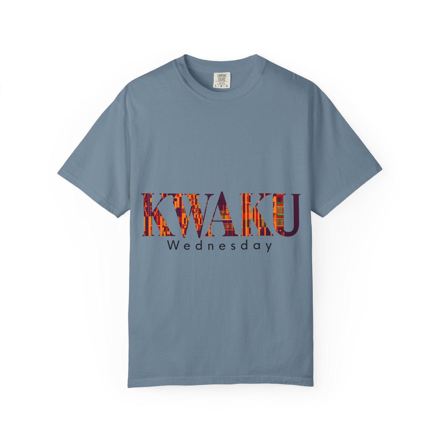 Garment-Dyed Unisex T-Shirt - Kwaku Wednesday Inspired Tee, Casual Fashion, Everyday Wear, Unique Gift, Cultural Celebration