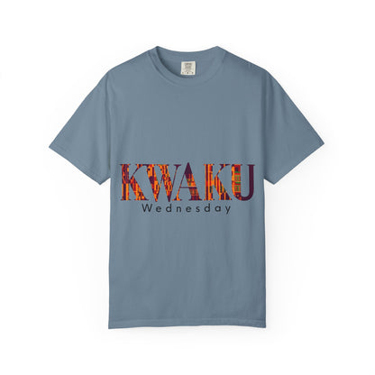 Garment-Dyed Unisex T-Shirt - Kwaku Wednesday Inspired Tee, Casual Fashion, Everyday Wear, Unique Gift, Cultural Celebration
