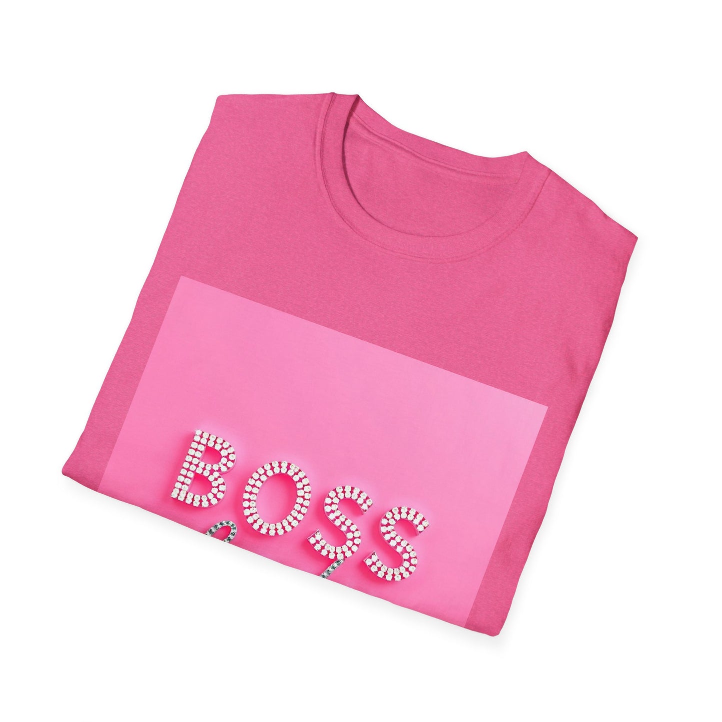 Boss Lady Unisex Softstyle T-Shirt | Empowerment Tee, Gift for Her, Motivational Apparel, Birthday, Women's Day, Casual Wear