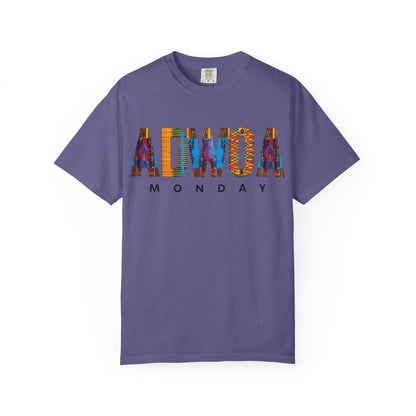 Vibrant Unisex T-Shirt - ADWOA MONDAY Graphic Tee, Casual Wear, Gift for Him/Her, Everyday Style, Unique Graphic Shirt, Fashion Statement