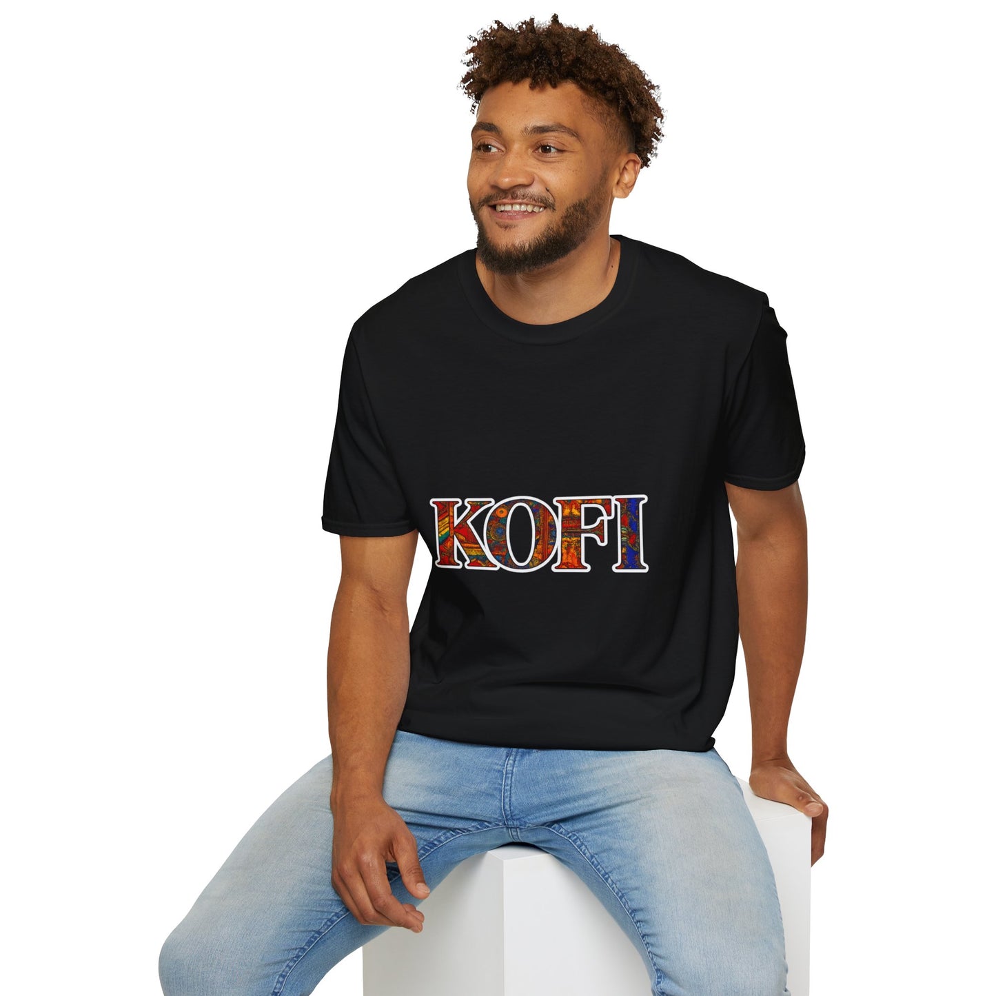 GhanaIan name KOFI Unisex Softstyle T-Shirt | Funny Foodie Tee, Chef Gift, Cooking Humor, Kitchen Lover Apparel, Culinary T-Shirt