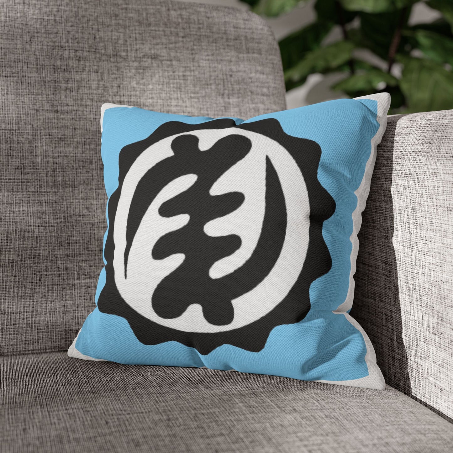 Trendy Decorative Pillowcase with Unique Black and White Design, Sofa Decor, Home Accent, Gift for Housewarming, Modern Style, Cozy