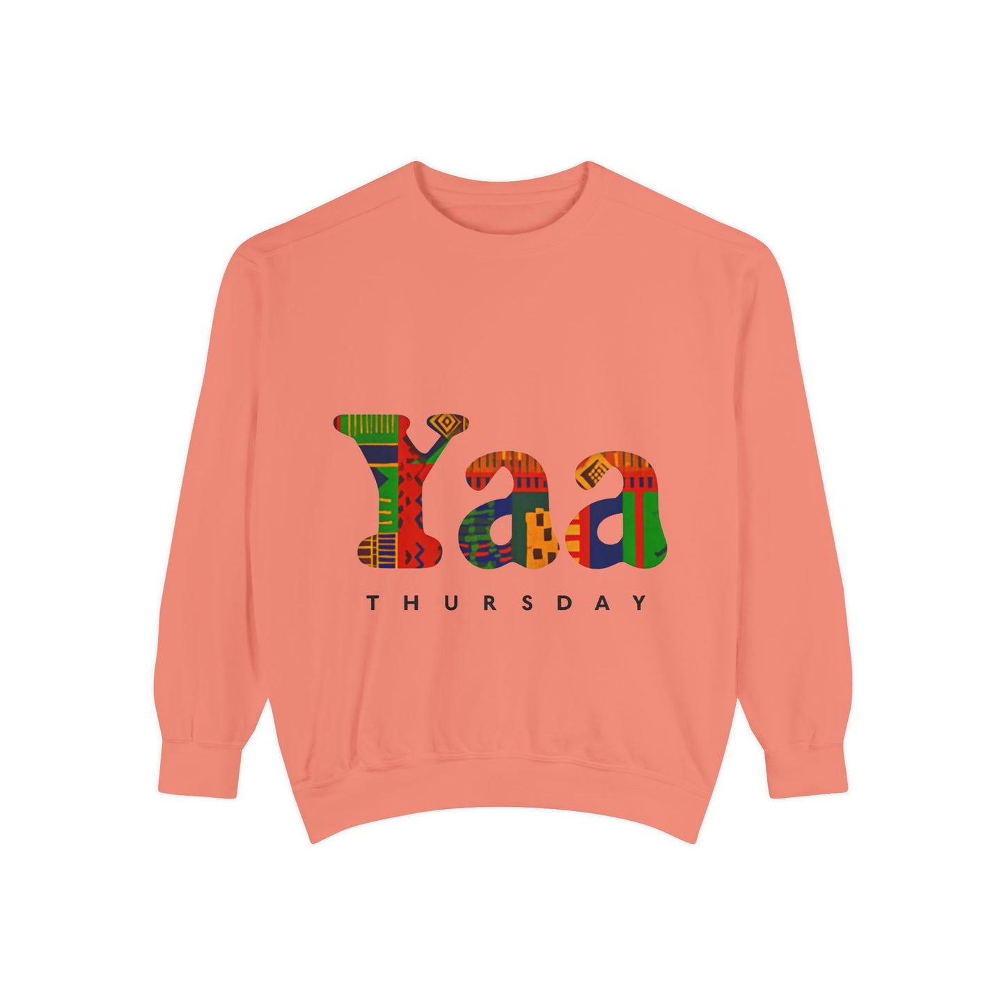 Copy of Garment-Dyed Sweatshirt with 'AKUA Wednesday' Design - Cozy Unisex Style, Perfect for Casual Wear, Gifts, and Everyday Comfort