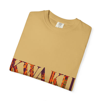 Garment-Dyed Unisex T-Shirt - Kwaku Wednesday Inspired Tee, Casual Fashion, Everyday Wear, Unique Gift, Cultural Celebration
