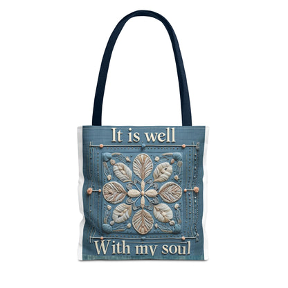 Inspirational Tote Bag, Faith-Based Bag, Motivational Shopping Bag, Personalized Gift, Spiritual Accessory