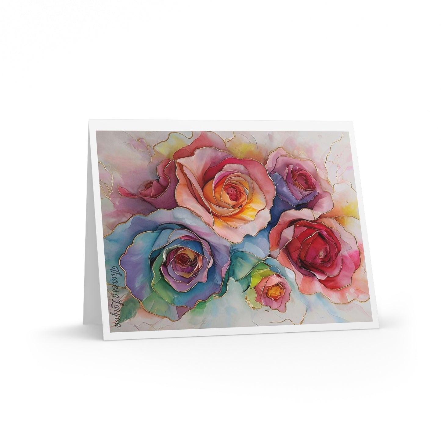 Colorful Floral Greeting Cards Set - Perfect for Birthdays, Weddings, Anniversaries, Thank You Notes, and Special Occasions