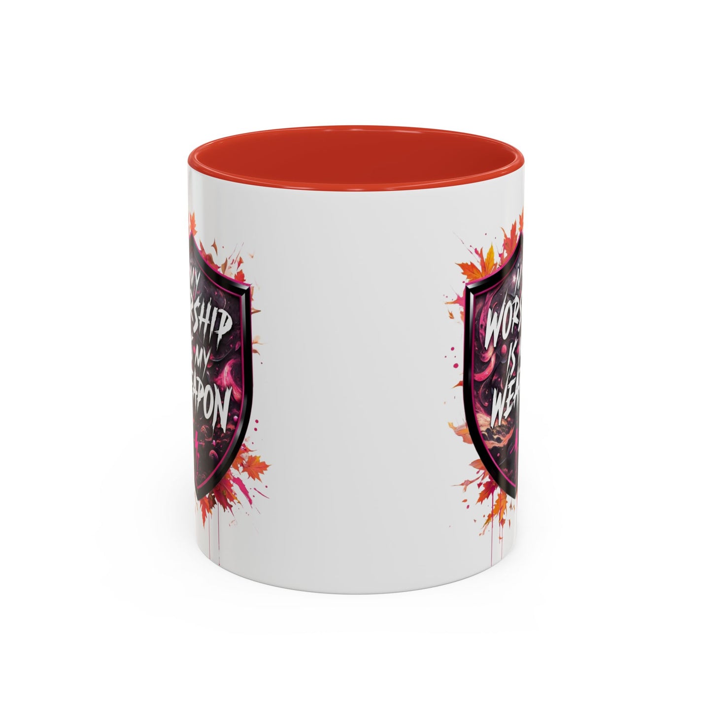 Bold Worship Coffee Mug - My Worship is My Weapon, Inspirational Gift for Coffee Lovers, Motivational Mug, Perfect for Events and [...]