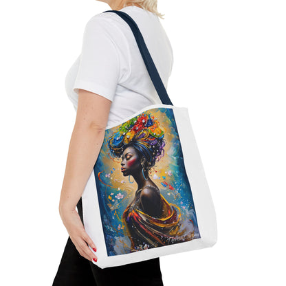 Vibrant Art Tote Bag, Stylish Eco-Friendly Grocery Bag, Elegant Gift for Art Lovers, Fashionable Daily Use, Perfect for Festivals