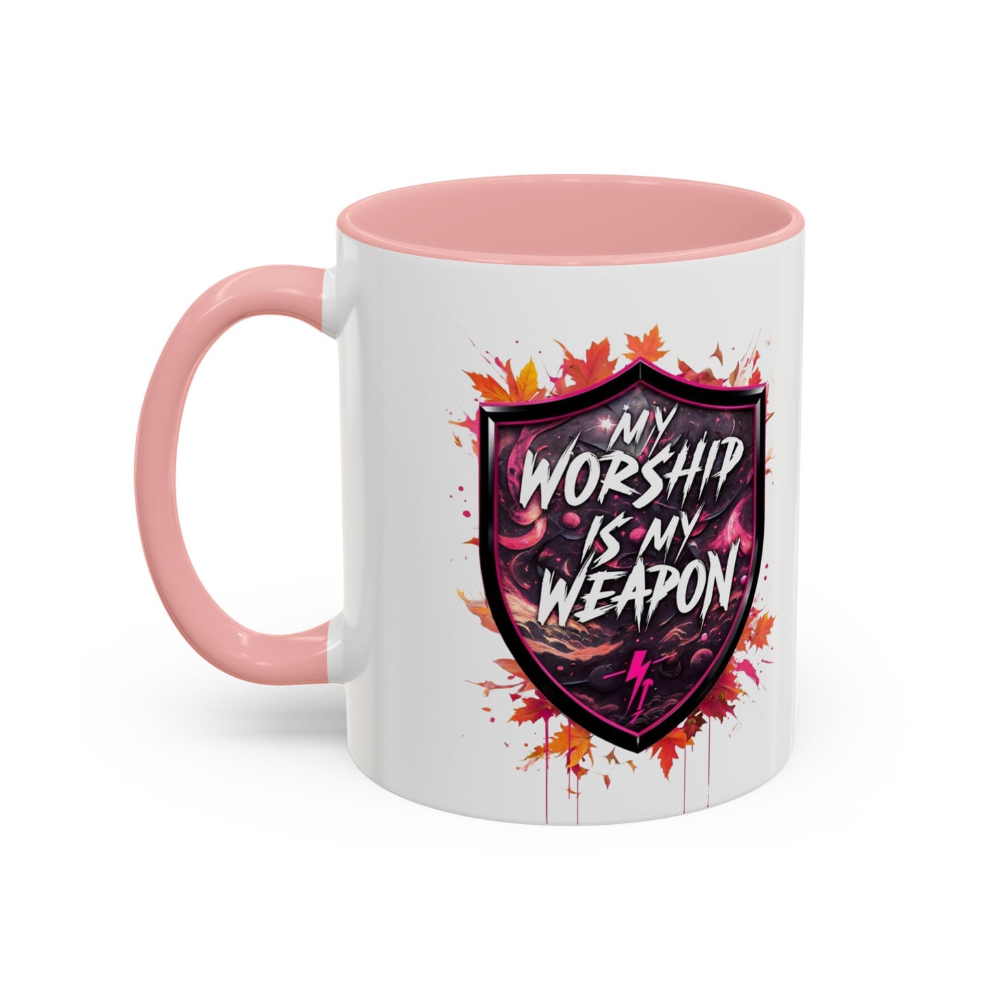 Bold Worship Coffee Mug - My Worship is My Weapon, Inspirational Gift for Coffee Lovers, Motivational Mug, Perfect for Events and [...]