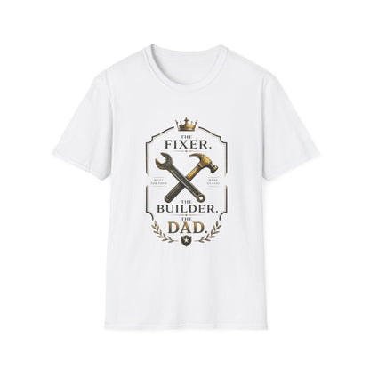 The Fixer Builder Dad T‑Shirt – Proud Handy Dad Gift