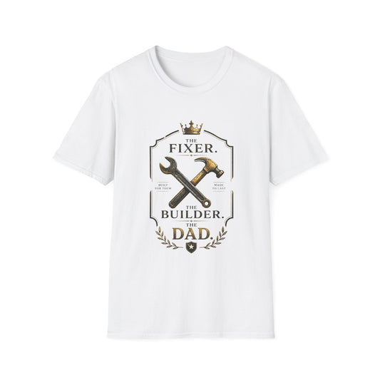The Fixer Builder Dad T‑Shirt – Proud Handy Dad Gift