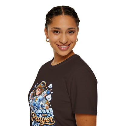 Running on Prayer and Coffee T-Shirt
