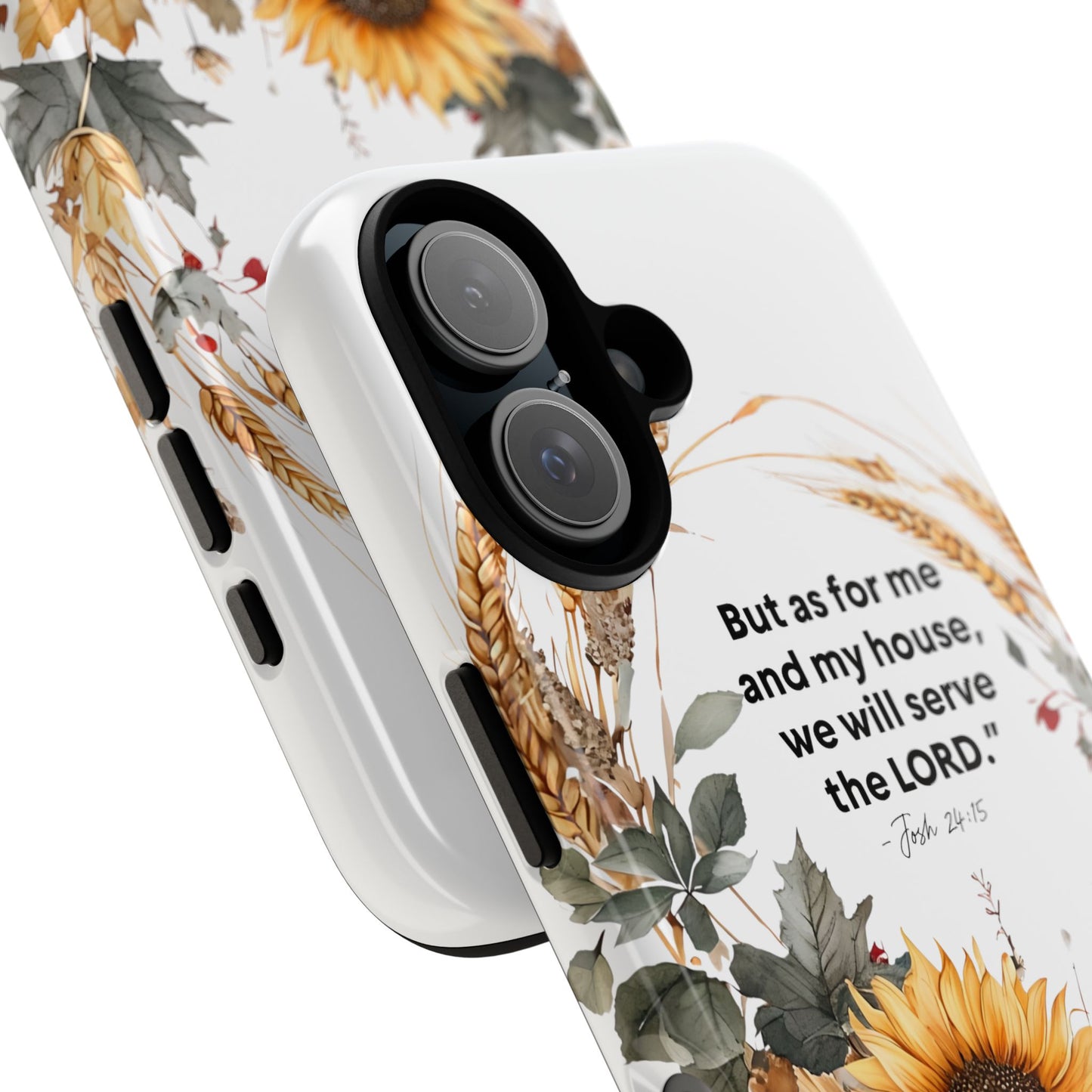 Fall-Themed Phone Case, Cozy Autumn Decor, Inspirational Quote, Pumpkin Design, Gift for Him or Her