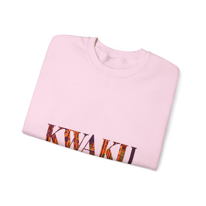 Chic Kwaku Crewneck Sweatshirt - Cozy Lounge Wear, Gift for Him/Her, Stylish Casual, Autumn Fashion, Unique Statement Sweater