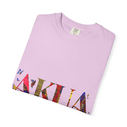 Colorful 'AKUA Wednesday' Unisex Garment-Dyed T-Shirt | Casual Wear, Graphic Tee, Street Style, Unique Gift, Daily Wear