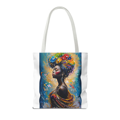 Vibrant Art Tote Bag, Stylish Eco-Friendly Grocery Bag, Elegant Gift for Art Lovers, Fashionable Daily Use, Perfect for Festivals